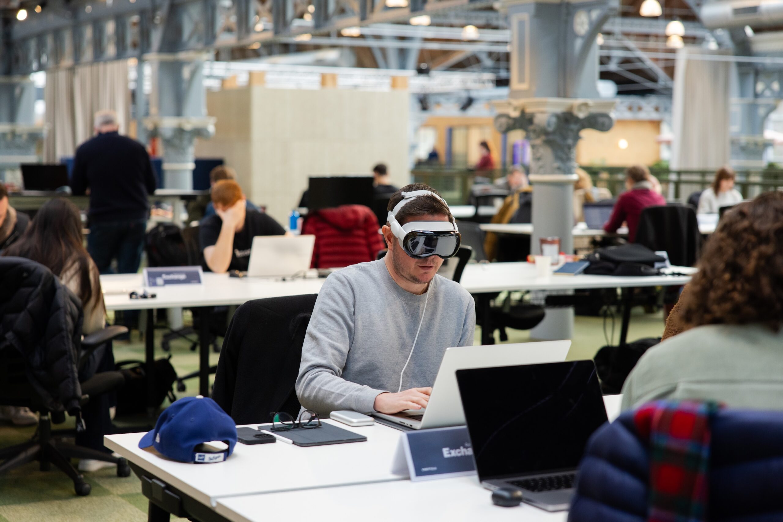 tech worker at Campfield